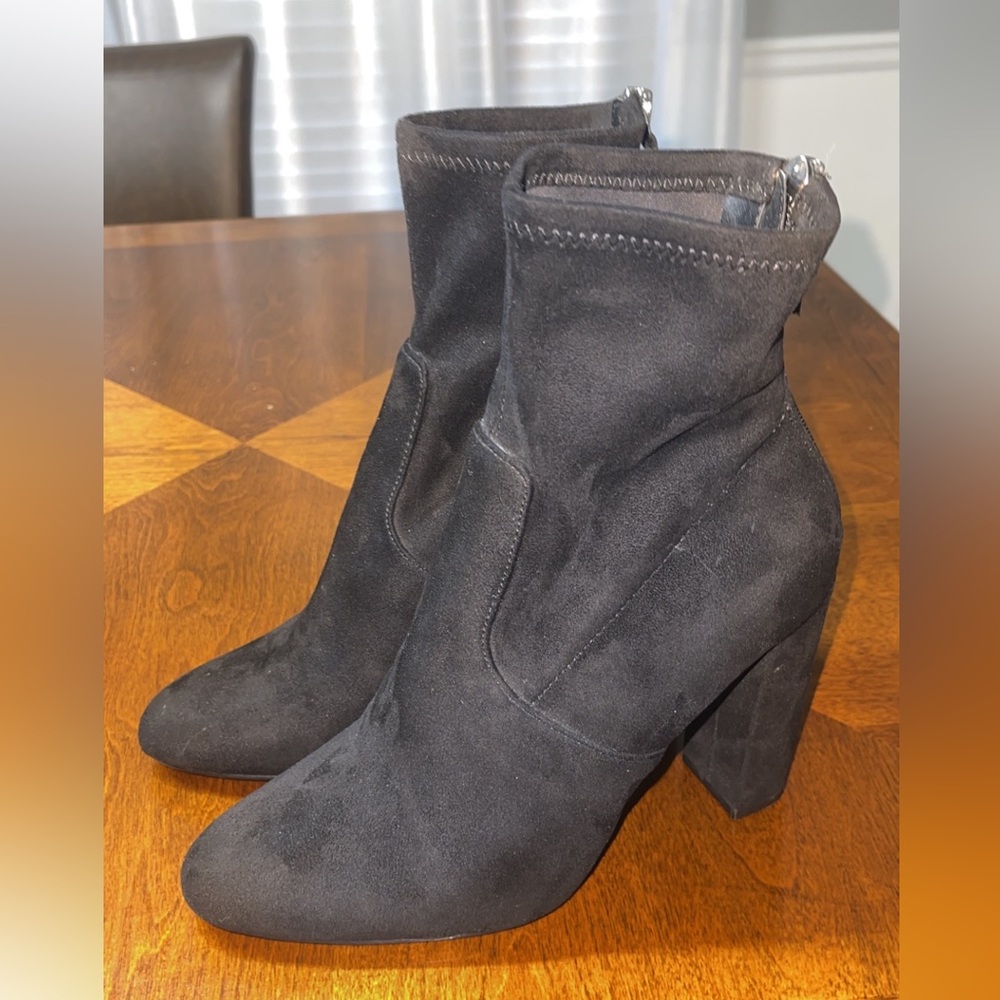 Steve Madden Suede Ankle Booties